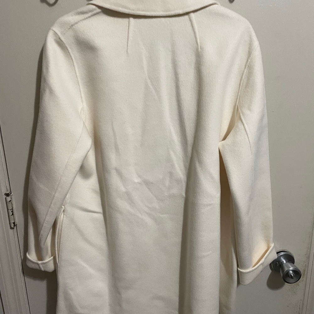 Theory Open Front Coat In Double-Face Wool-Cashme… - image 4